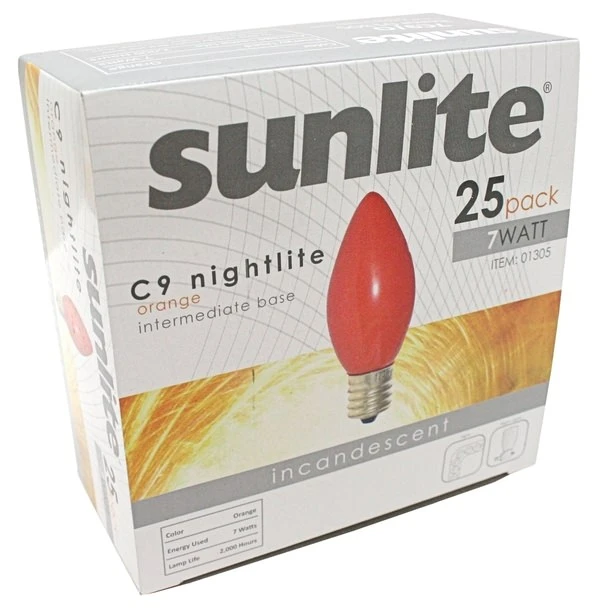 Sunlite Light Bulb Replacement (25 Pack) (01305) 5 Sunlite Light Bulb Replacement (25 Pack) (01305) - Image 3