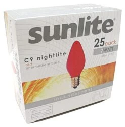 Sunlite Christmas Light Bulb Replacement (25 Pack) (01310) -Home Lighting Store 01310Boxmd