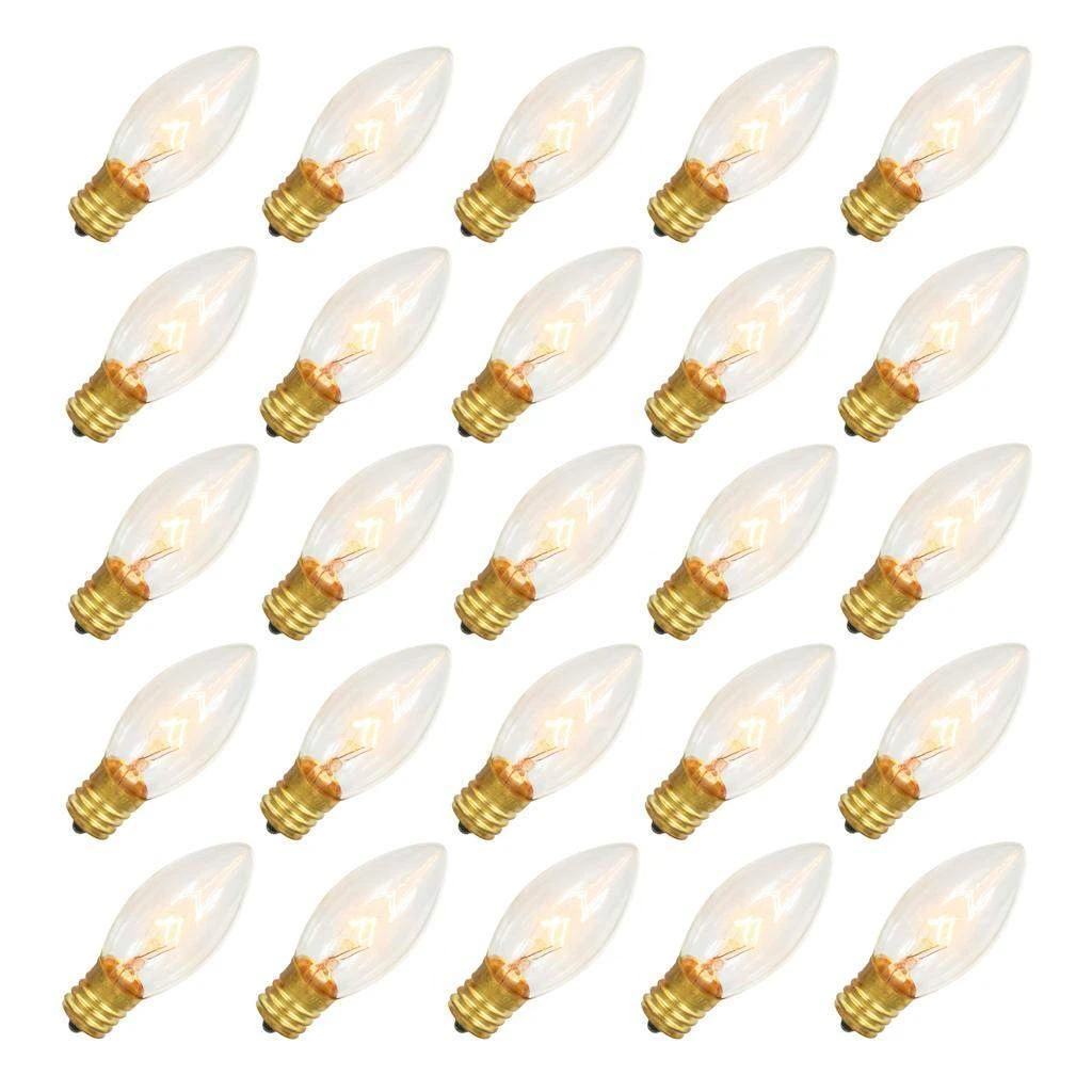 Vickerman Christmas Light Bulb Replacement (25 Pack) (297414) 3 Vickerman Christmas Light Bulb Replacement (25 Pack) (297414)