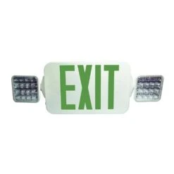 Fulham LED Exit And Emergency Light Combo (026259)