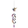 37" - Purple Coronet Hummingbird - Multi-Color - Hanging Wind Spinner -Home Lighting Store 13342lg