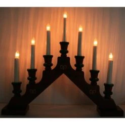 Star Trading Swedish Candelabra / Candlestick (formerly Finnish Designs) (15455) 10 Star Trading Swedish Candelabra / Candlestick (formerly Finnish Designs) (15455) -Home Lighting Store 15455lit lightsoffmd