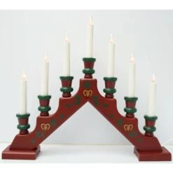 Star Trading Swedish Candelabra / Candlestick (formerly Finnish Designs) (15455) 9 Star Trading Swedish Candelabra / Candlestick (formerly Finnish Designs) (15455) -Home Lighting Store 15455lit lightsonmd