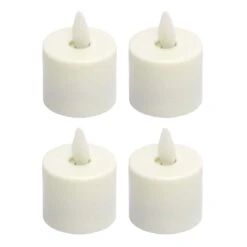 Liown LED Tea Light With Timer (4 Pack) (18225)