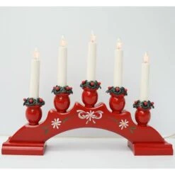 Star Trading Swedish Candelabra / Candlestick (formerly Finnish Designs) (20085) -Home Lighting Store 20085lit lightsonamd