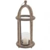 29" - Wooden - Glass - Lantern| Light Garden Lantern (Candle Not Included) -Home Lighting Store 201534lg