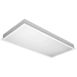 TCP LED Light Fixture With Opaque Frosted White Lens (25434)