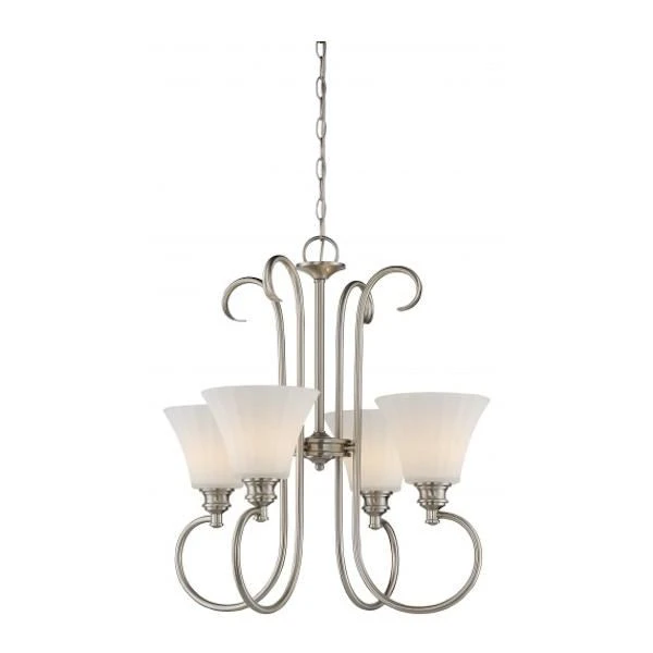Nuvo LED Chandelier Light Fixture (32804) 3 Nuvo LED Chandelier Light Fixture (32804)