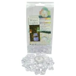 Gerson Tealight With 100 Acrylic Gems (Batteries Included) (37239)