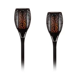 Gerson Stake LED Candle/Lantern (Set Of 2) (45669)