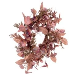Vickerman Artificial Unlit Christmas Wreath Candle Ring (695364) -Home Lighting Store 695364anglemd