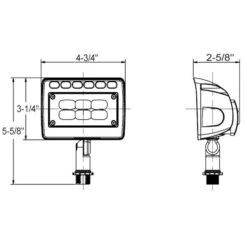 Morris LED Flood Light (71137) -Home Lighting Store 71137Aaddmd