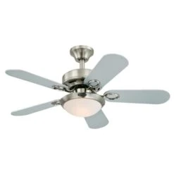 Westinghouse LED Ceiling Fan (72303) -Home Lighting Store 72303silverbladesmd