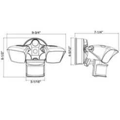 Morris LED Security Light (72584) -Home Lighting Store 72584addmd