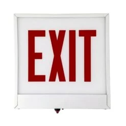 Morris LED Chicago Code Exit Sign (73611)