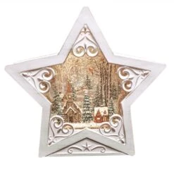 Roman Christmas Swirl Decoration (73778)