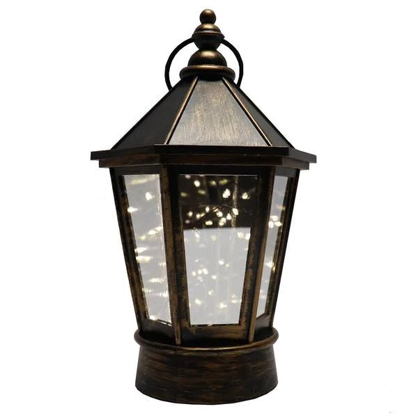 Roman LED Lantern (Batteries Not Included) (78734) 4 Roman LED Lantern (Batteries Not Included) (78734) - Image 2