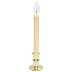 Celestial Lights Taper Candle With Adjustable Base (96555)
