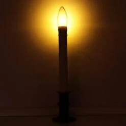 Celestial Lights Taper Candle With Adjustable Base (965912) -Home Lighting Store 965912darkmd