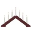 Konstsmide Incandescent Swedish Candelabra / Candlestick Without Candle Rings (985525)